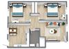 2 BR 1 BA